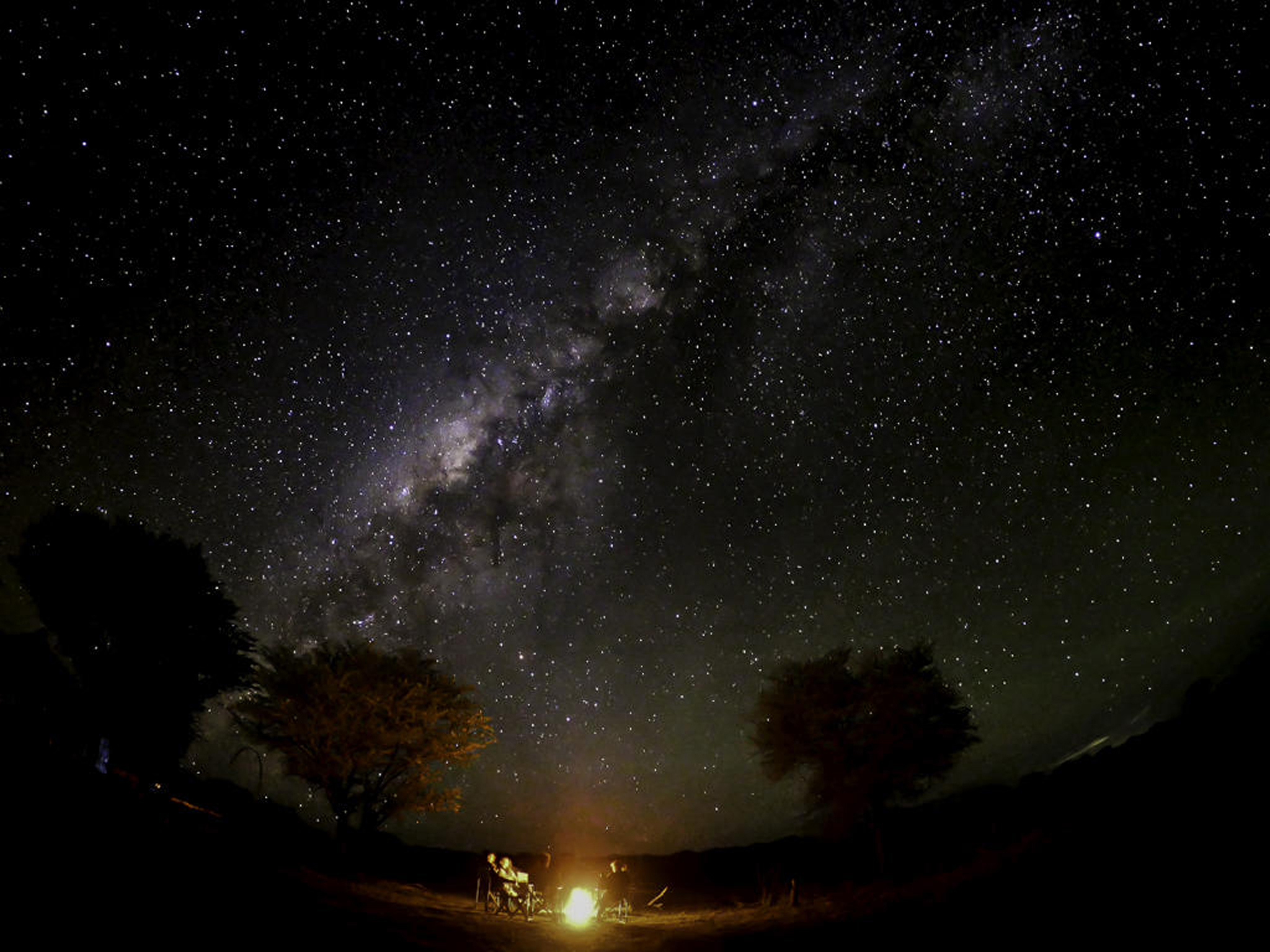 stargazing activity at night by Wilderness Usawa tented camp Serengeti